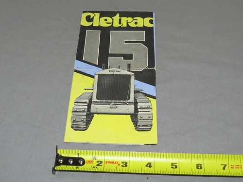Vintage cletrac crawler - cletrac,