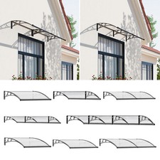 Porch Front Door Canopy Awning Shelter Window Sunshade Rain Cover Outdoor Patio