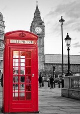 LONDON CITY RED TELEPHONE BOX
