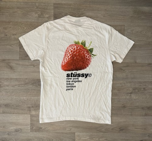Stussy shirt white tee very - t,