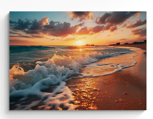 Beach sea sunset seascape - sunset,