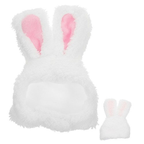 Bunny hat for cat pet - hat,
