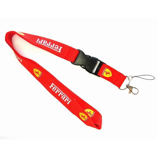 Red ferrari lanyard - ferrari,