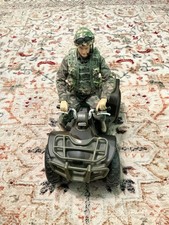 HM Armed Forces Figure and Quad Bike. Broken seat