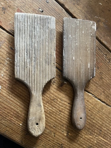 Vintage wooden butter - 2, /