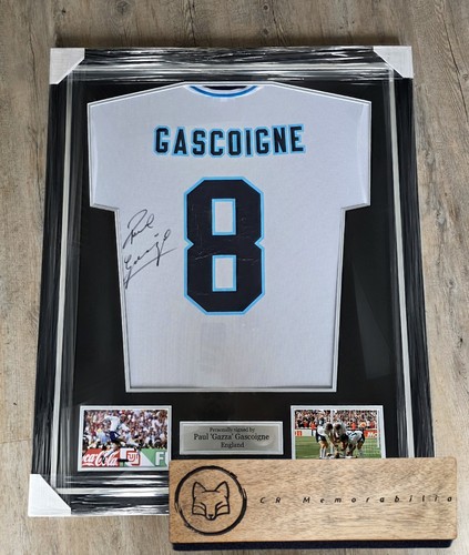 Signed paul gascoigne - paul,
