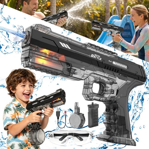 Electric squirt gun water - water,