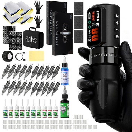 Tattoo machine kit wireless - tattoo,