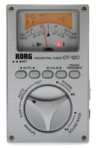 Korg 120 orchestral tuner - korg,