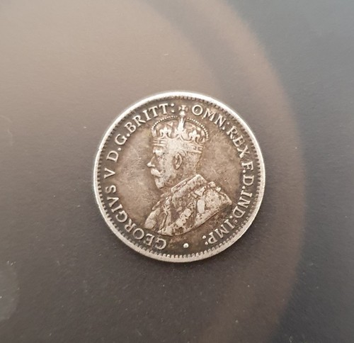 1911 australia threepence - l,