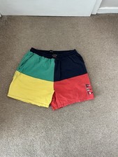 Men’s Multicoloured Paul & Shark Swim Shorts Size Large 