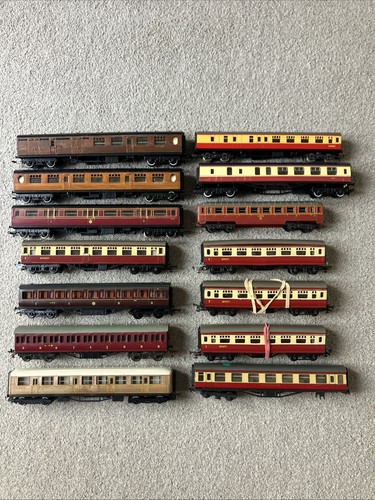 Mixed train coaches oo - coaches, ho/oo