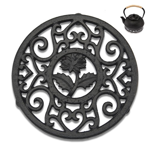 Cast iron trivet for - trivet,