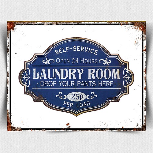 Metal sign plaque funny - metal,