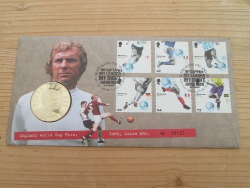 Bobby moore stamp and - bobby,