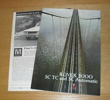 Rover 2000 SC TC Brochure