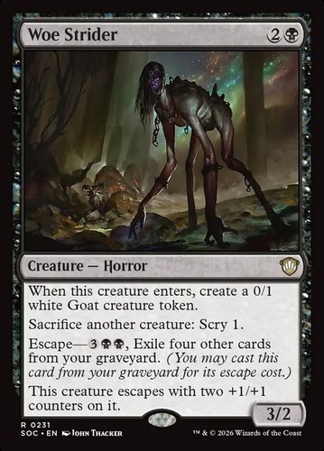 Mtg woe strider secrets - strider,