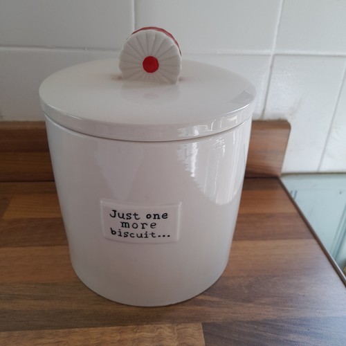 Next biscuit barrel - jar, with
