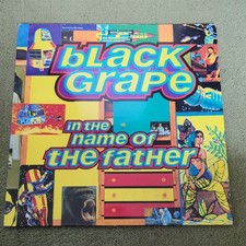 Black Grape ‎– In The Name Of The Father UK 1995 12" Vinyl RAXT 19 Happy Mondays