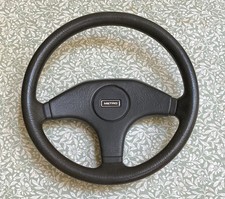 Vintage Classic Austin Metro & Mini Steering Wheel NAM7354 shape Black rubber