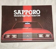 Mitsubishi Colt Sapporo Brochure Circa 1978 - GSL GSR