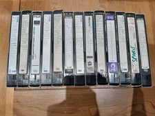 Used Blank VHS Video Cassette Tapes x13