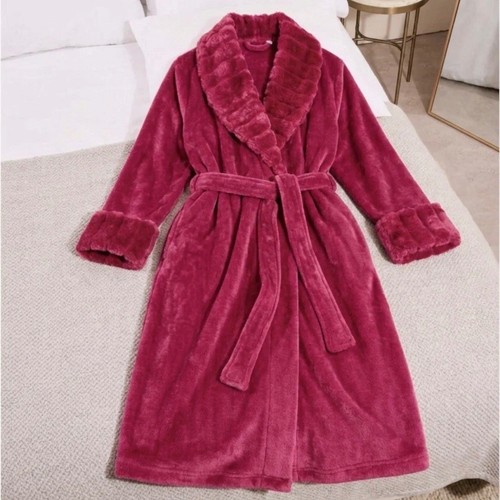 Lipsy red shawl collar fur - collar,