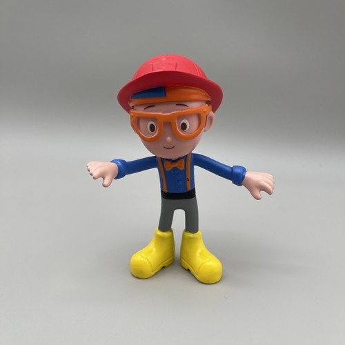 Blippi fireman bendable - bendable, 5"