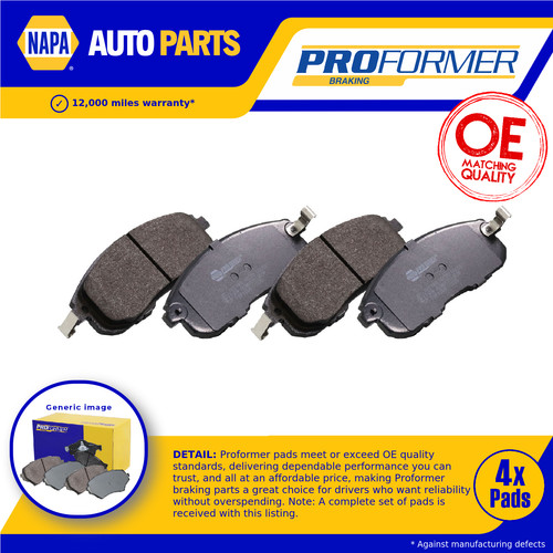 Brake pads set fits - brake,
