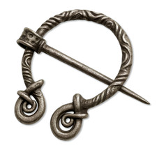 Viking Brooch Shawl Cloak Pin Clasp Norse Medieval Penannular Jewellery Pagan