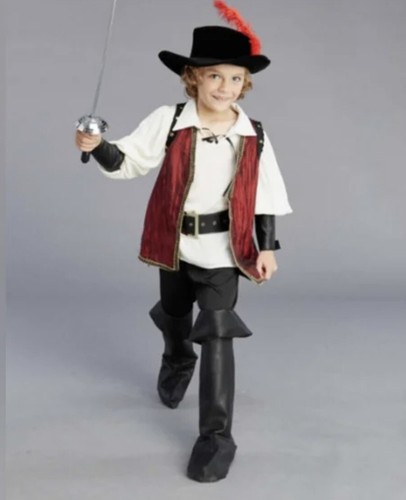 Kids musketeer costume - musketeer,
