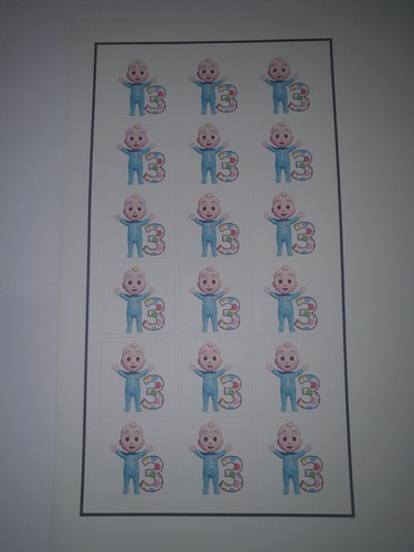 Cocomelon inspired stickers - inspired,