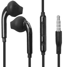 Universal Wired 3.5mm plug In-Ear Earphones with Mic Compatible For Galaxy phone