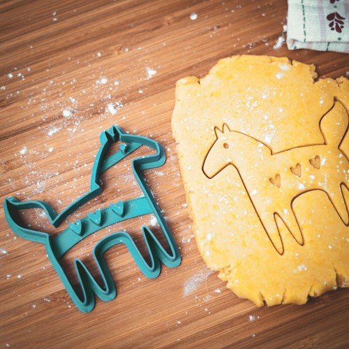 Folk horse cookie pastry - horse,