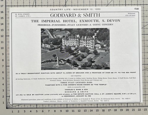 The imperial hotel exmouth - the,