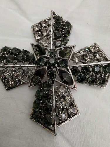 Weiss black silver cross - black,