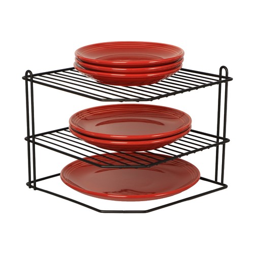 Tier corner plate kitchen - -tier,