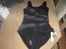 Zoggs Black One Piece Swimsuit