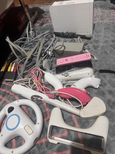 Working white nintendo wii - working,
