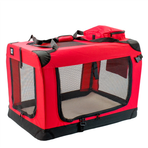 Fabric pet carrier crate - pet,