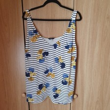 Joules Vest Kyra Floral Stripe