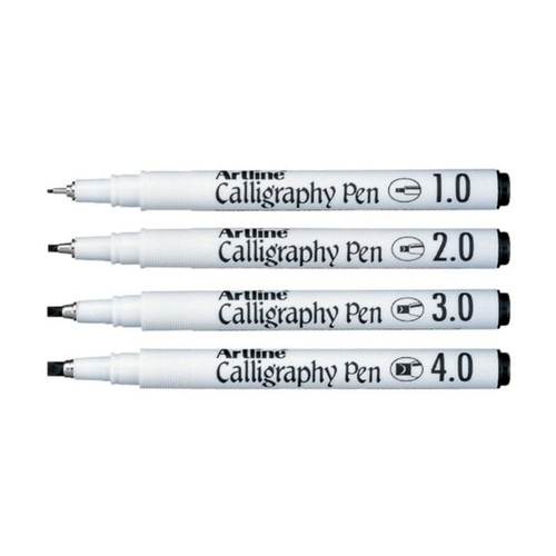 Artline calligraphy marker - calligraphy,