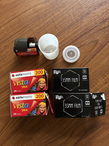 Expired 35mm camera - , film