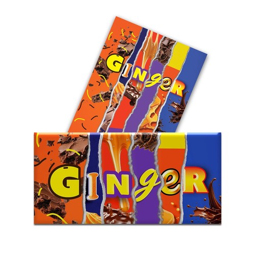 Ginger chocolate bar - x,