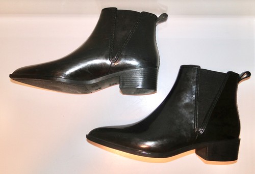 Beatle boots black rubber - beatle,