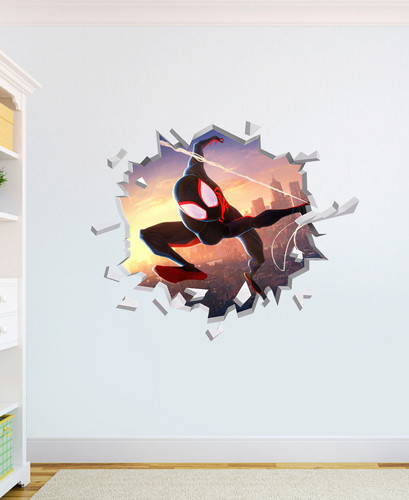 Spiderman miles morales wall - miles,