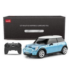 Mini Cooper S Blue 1:24 RC Toy