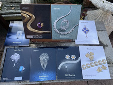 Bonham’s Jewellery Auction Catalogues x8 Copies Ex+