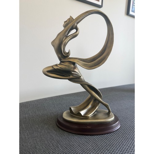 Herco art deco sculpture - art,