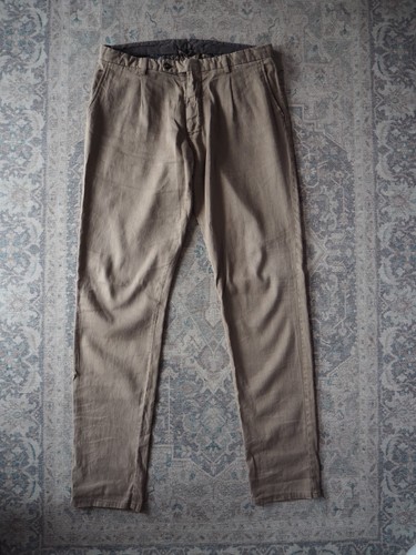 Boggi milano linen trousers - boggi,